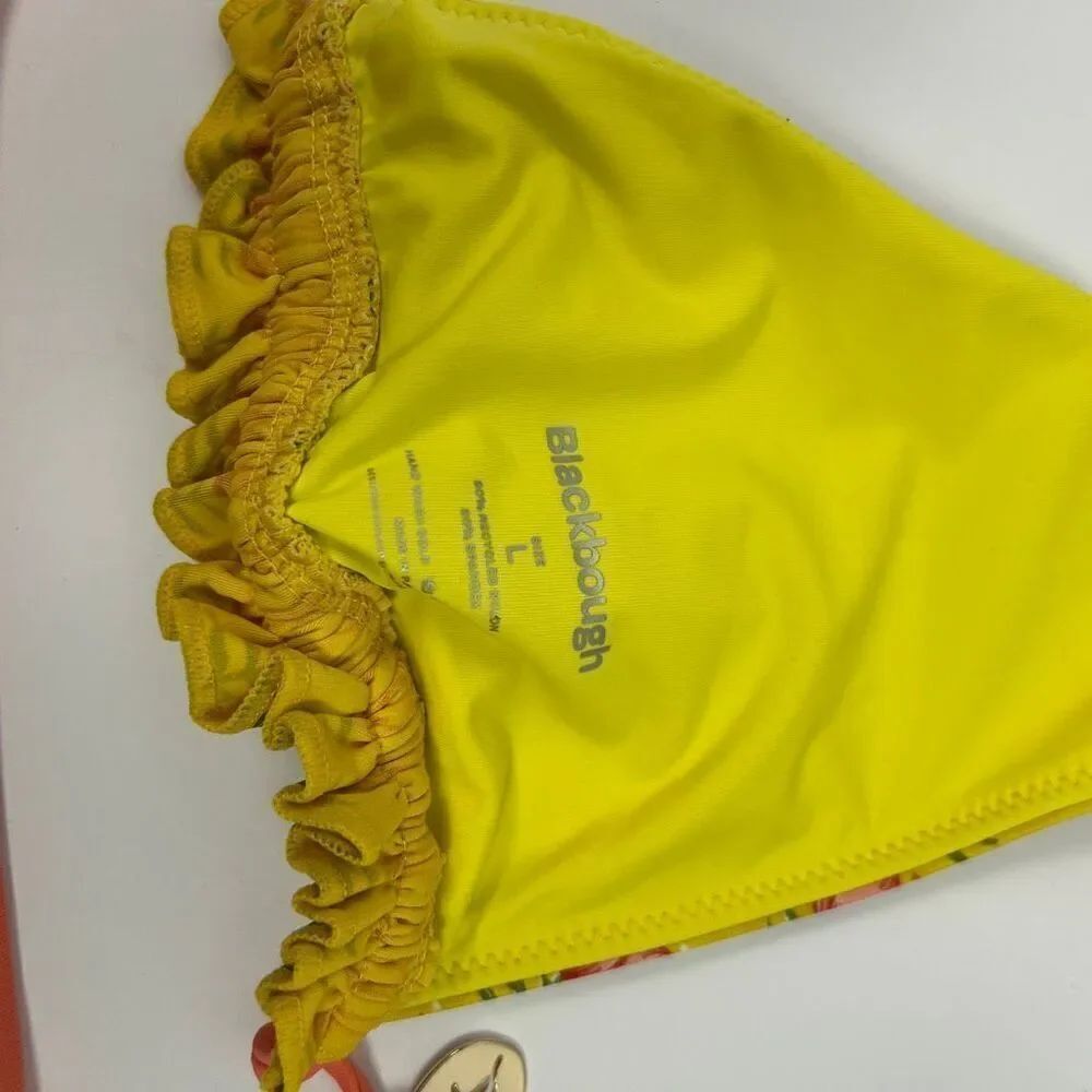Blackbough "Tulip Time" Ruffled Halter Bikini Set - Large - Picture 8 of 10